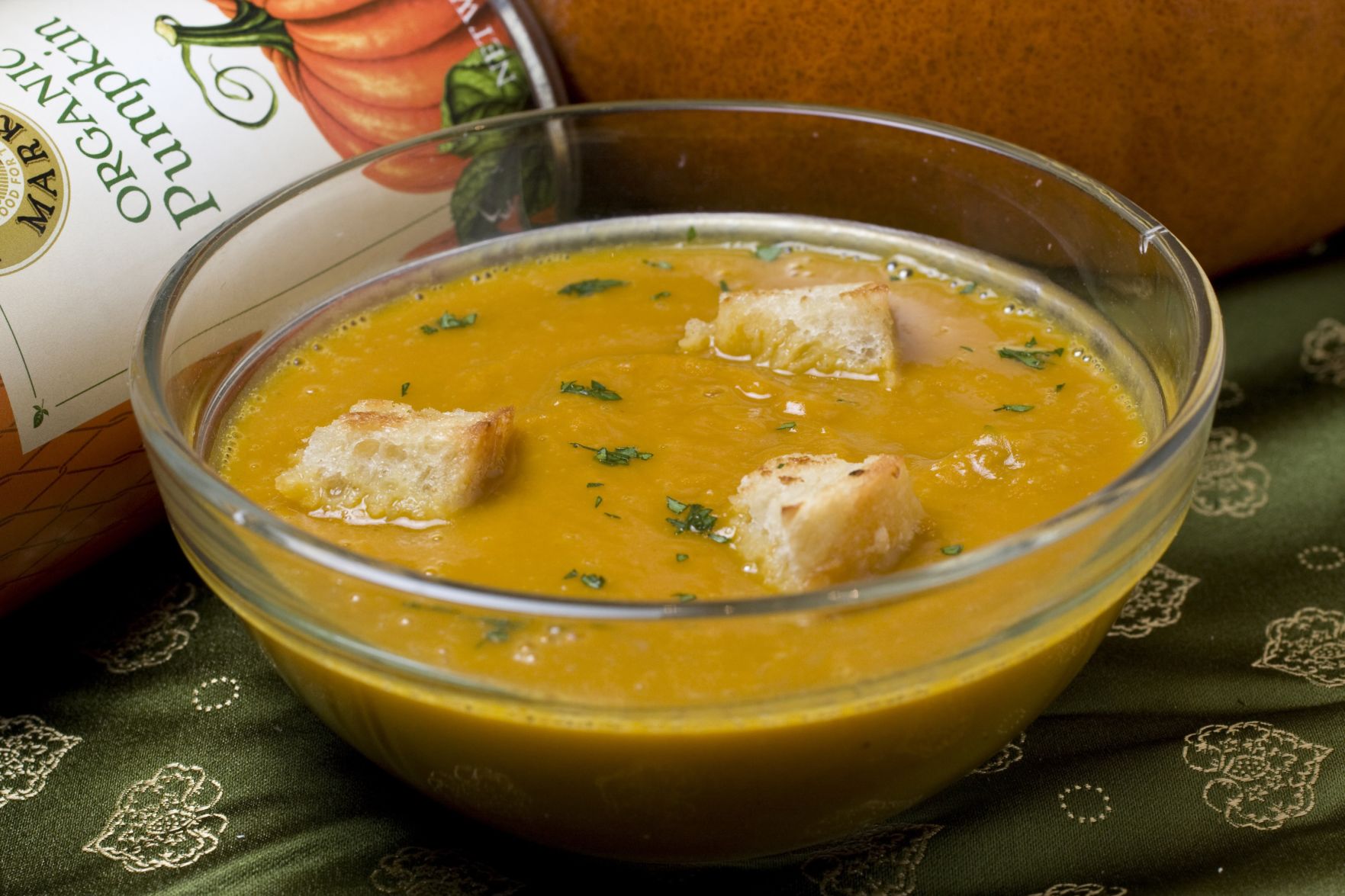 New Hampshire: Pumpkin soup